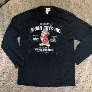 Vintage Disney Grumpy’s Tough Guys Inc Longsleeve Top